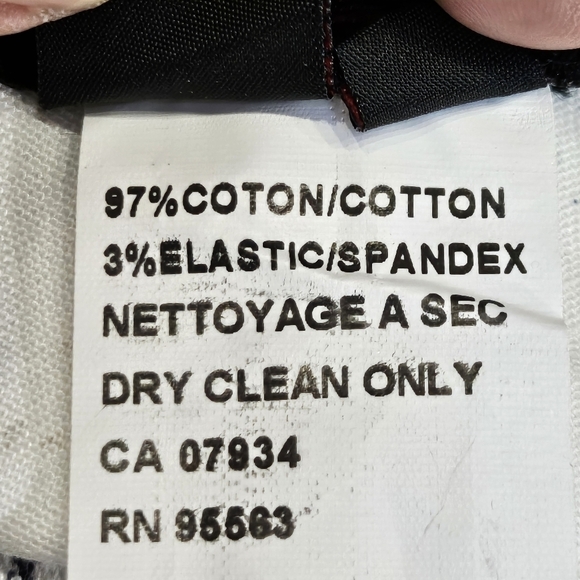 Simon Chang Graffiti Jeans Multicolored 97% Cotton 3% Spandex Sz 6 - Picture 8 of 8